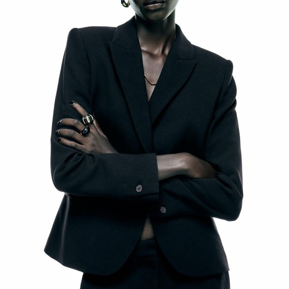 NEW Zara Dark Blue Blazer